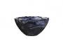 Kosta Boda Contrast Black Bowl, Small